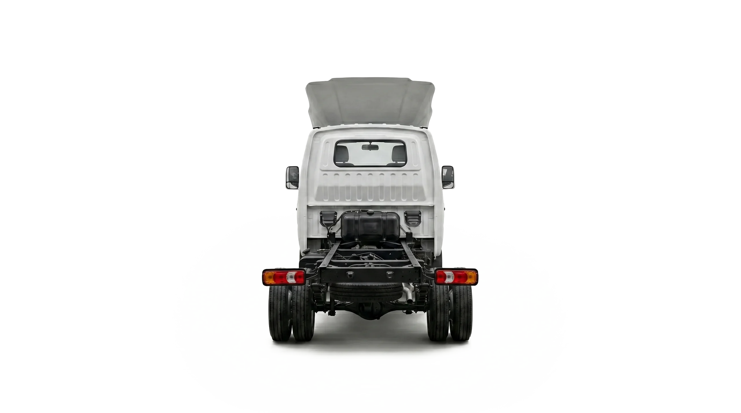 Vista trasera del Makro Z-2.6T 6R Chasis