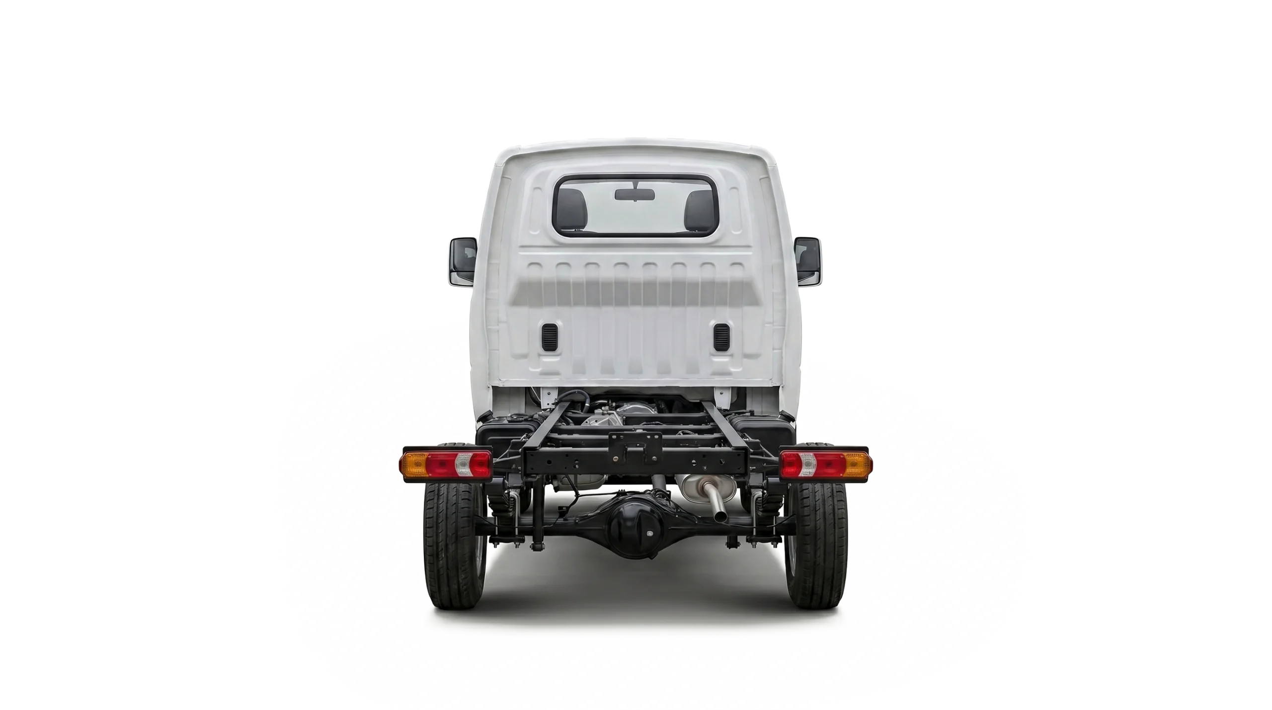 Vista trasera del Makro Z-2.6T Chasis